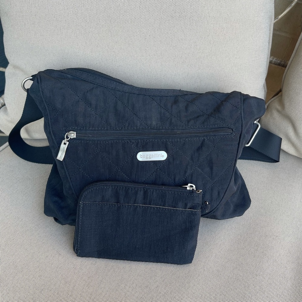 Baggalini Purse with Matching Cardholder